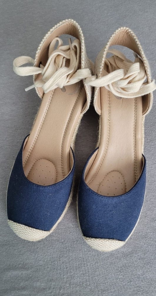 Blue Espadrilles